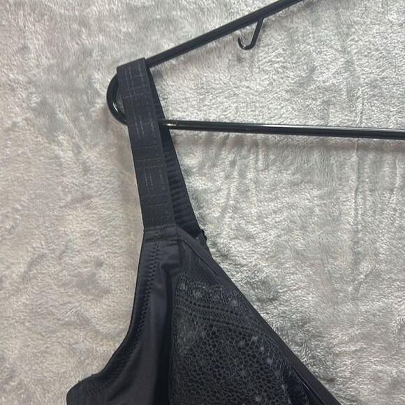 NWT New Understance Black Lace Sheer Salma Flexwire Full Coverage Bra Size 46G - Picture 3 of 9